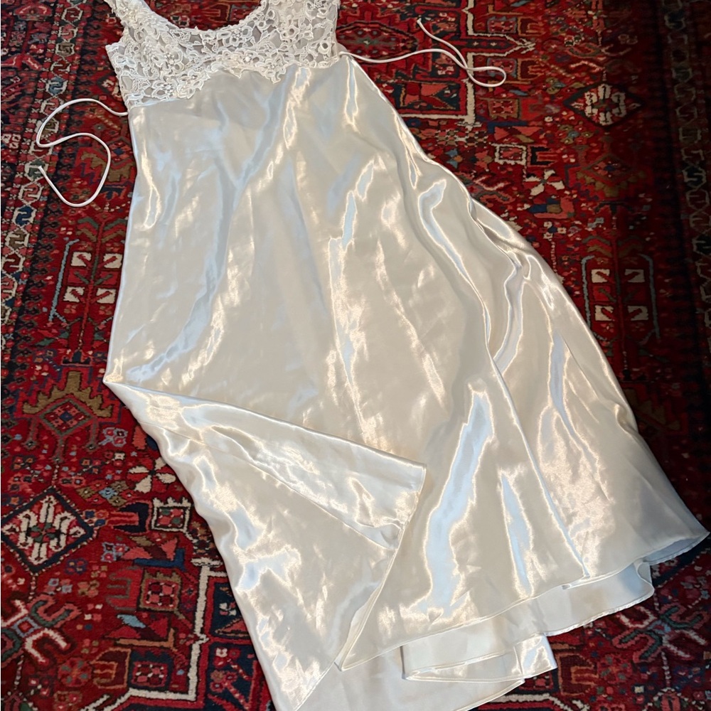 Luxurious Satin Nightgown by Flora Nikrooz